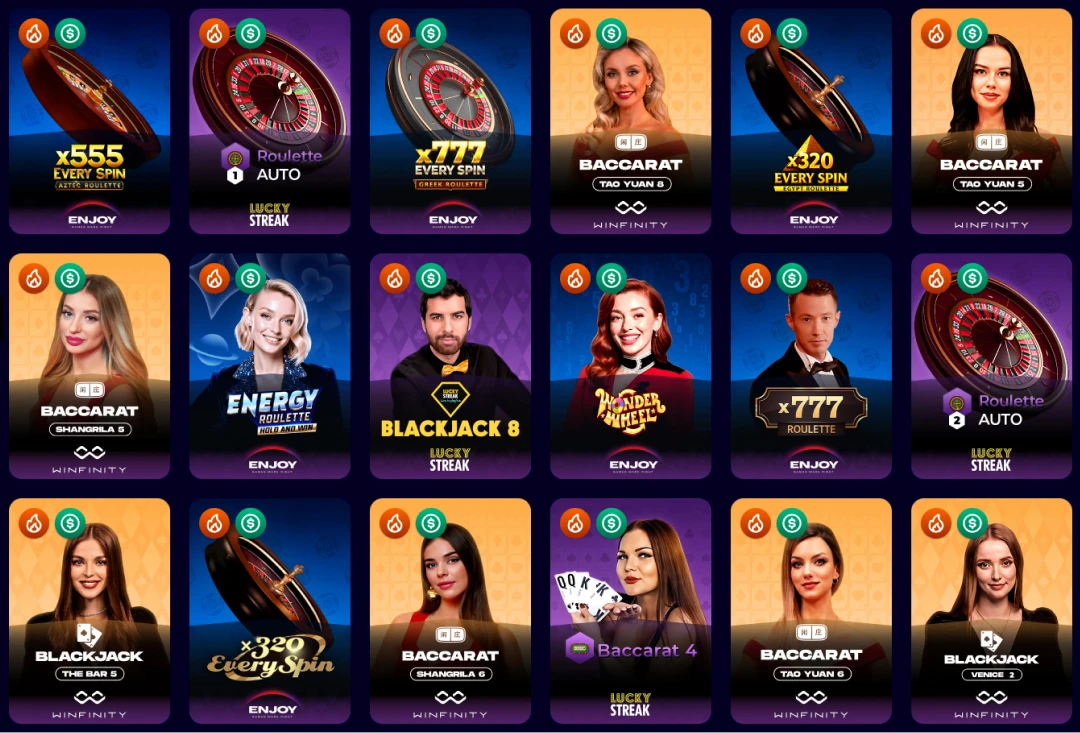 Charmius casino live